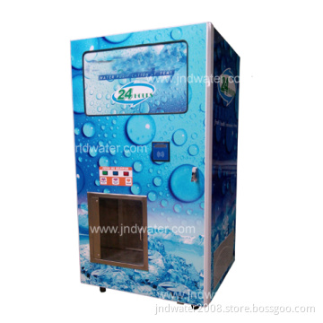 Automatic Ice Vending Machine with RO Water Treatment System